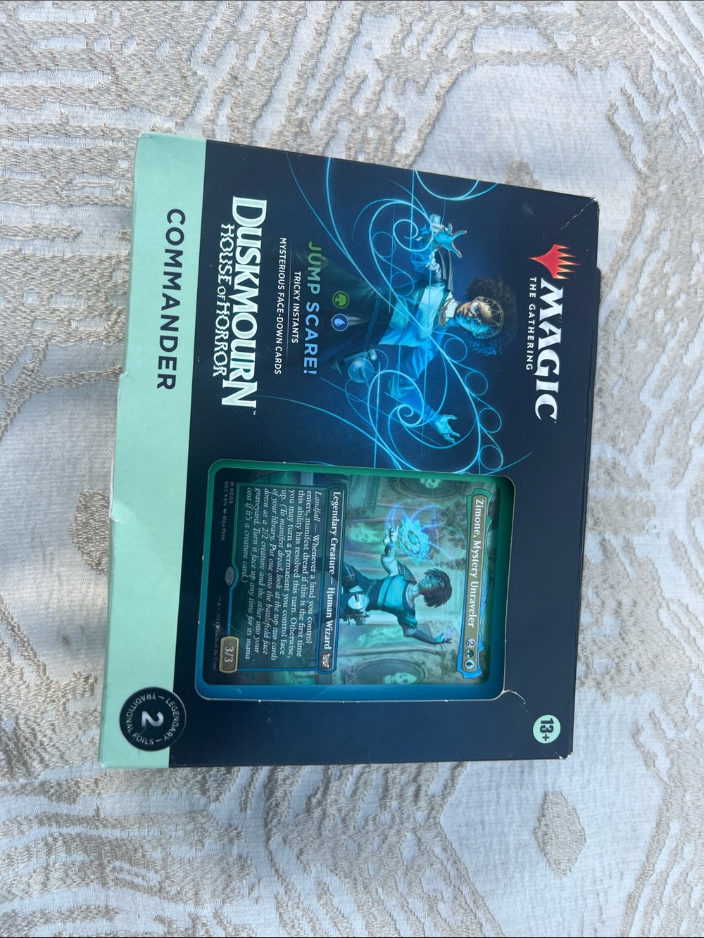 Magic: The Gathering Duskmawrn House of Horror Commander Deck - Teal & Black